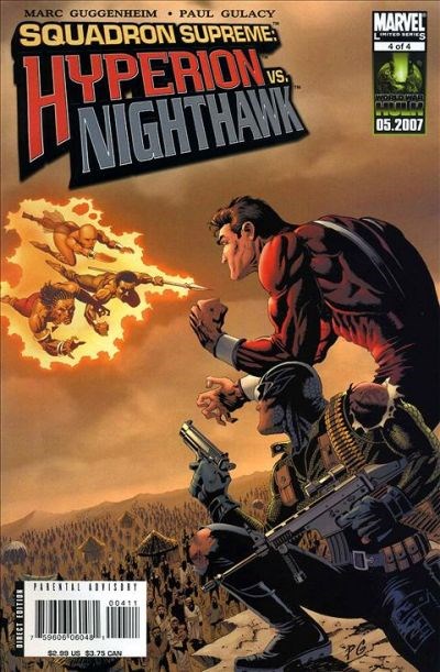 SQUADRON SUPREME: HYPERION VS NIGHTHAWK #4