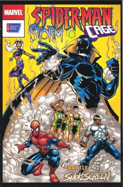 SPIDER-MAN, STORM & CAGE #1E