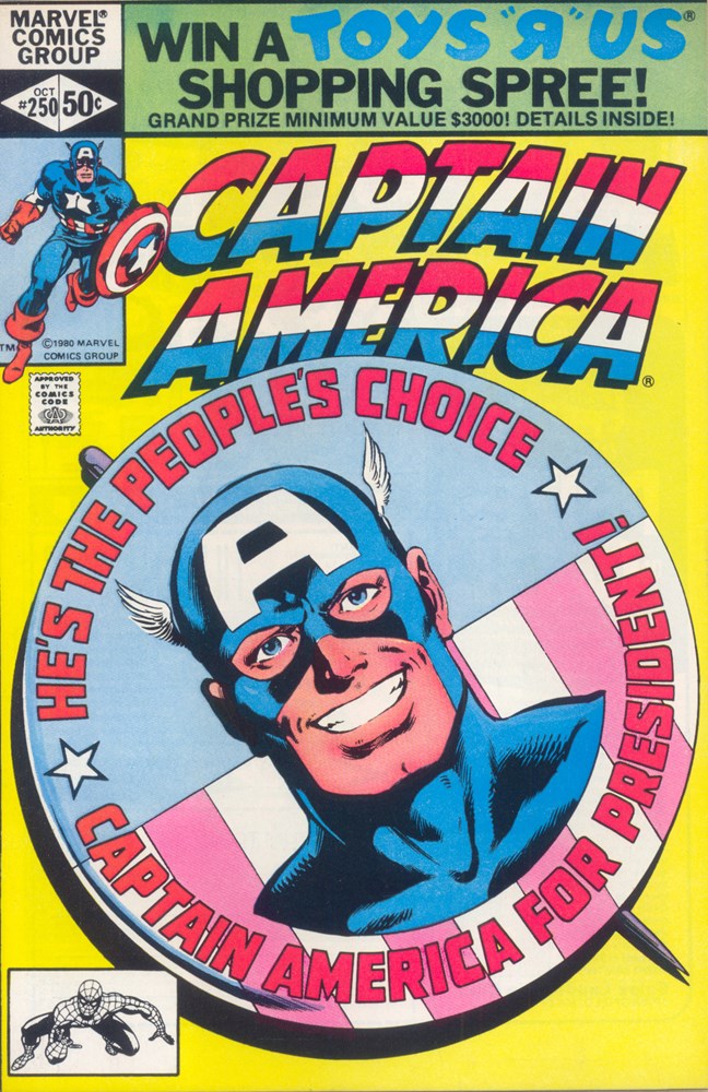 CAPTAIN AMERICA #250