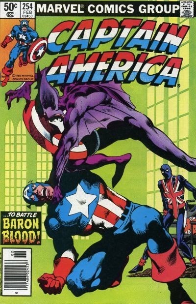 CAPTAIN AMERICA #254B