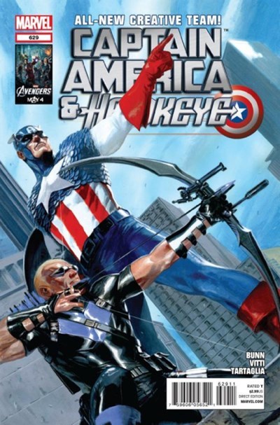 CAPTAIN AMERICA & HAWKEYE #629