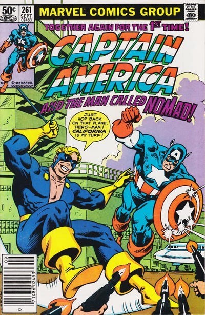 CAPTAIN AMERICA #261B