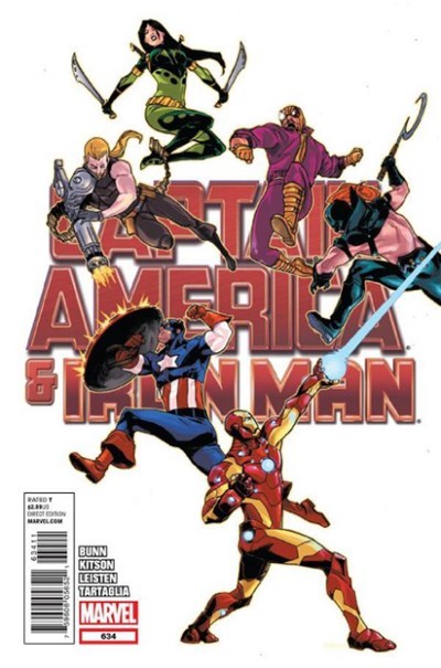 CAPTAIN AMERICA & IRON MAN #634