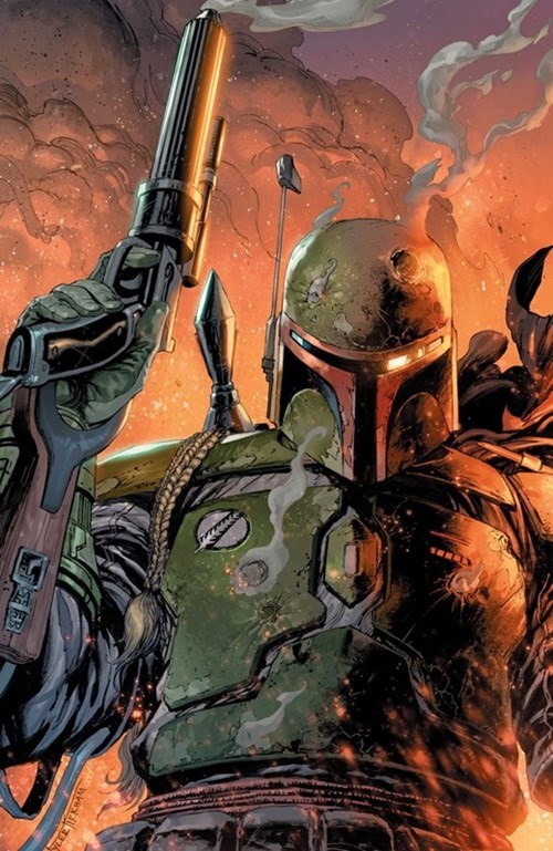STAR WARS: WAR OF THE BOUNTY HUNTERS #1-FRANK-B