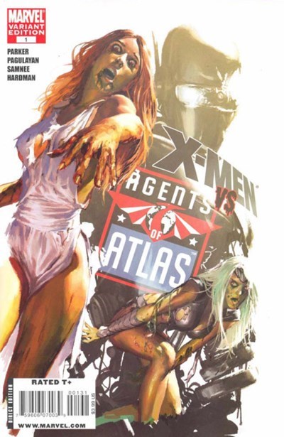 X-MEN VS AGENTS OF ATLAS #1-RI-B