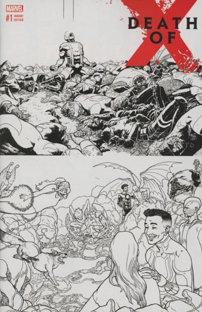 DEATH OF X #1-RI-B