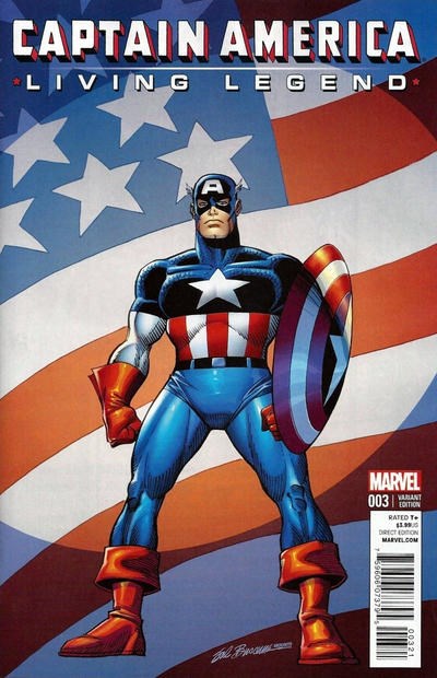 CAPTAIN AMERICA: LIVING LEGEND #3-RI
