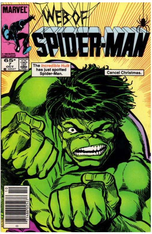 WEB OF SPIDER-MAN #7B