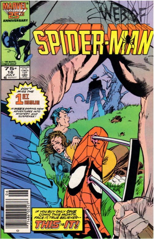 WEB OF SPIDER-MAN #16B