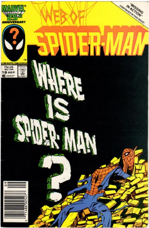 WEB OF SPIDER-MAN #18B