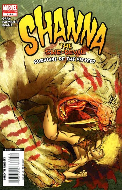 SHANNA THE SHE-DEVIL: SURVIVAL OF THE FITTEST #4