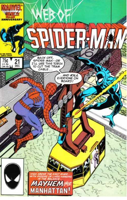 WEB OF SPIDER-MAN #21