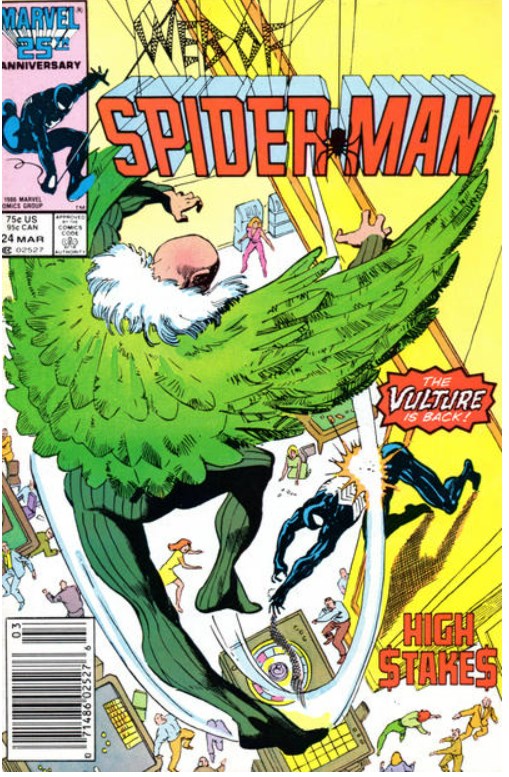 WEB OF SPIDER-MAN #24B
