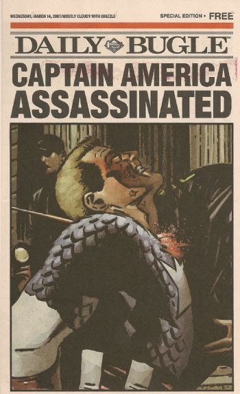 DAILY BUGLE: CIVIL WAR - FALLEN SON #1