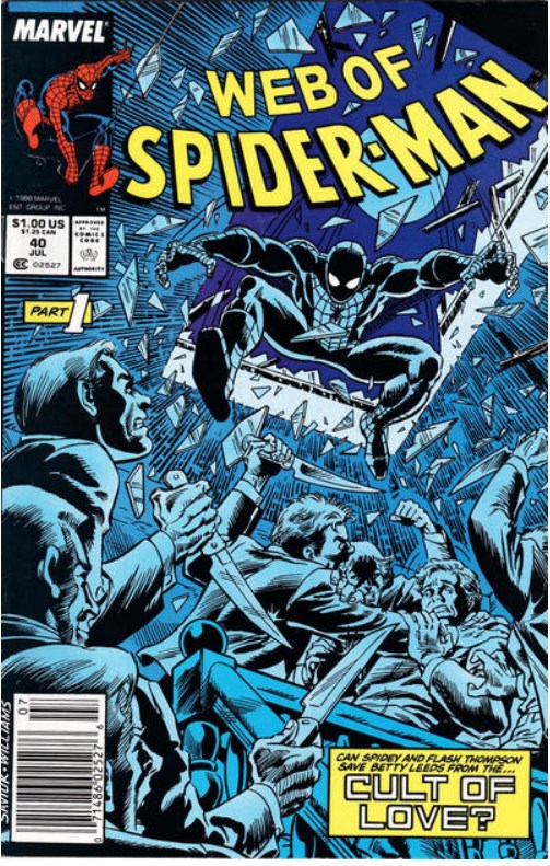 WEB OF SPIDER-MAN #40B