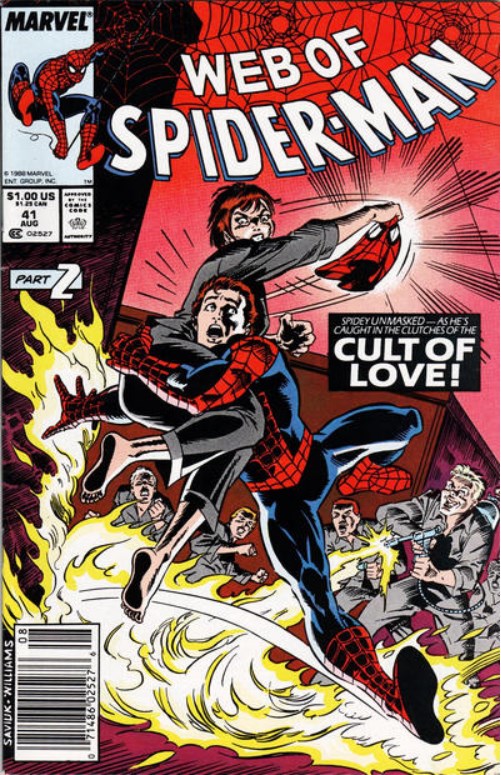 WEB OF SPIDER-MAN #41B