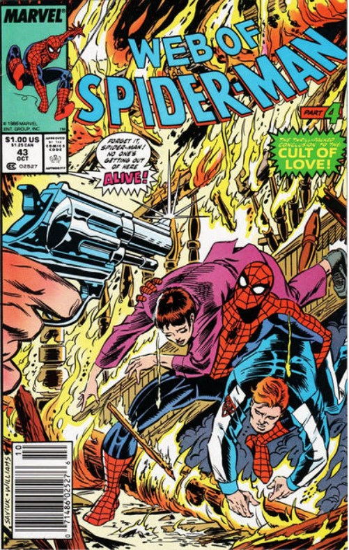 WEB OF SPIDER-MAN #43B