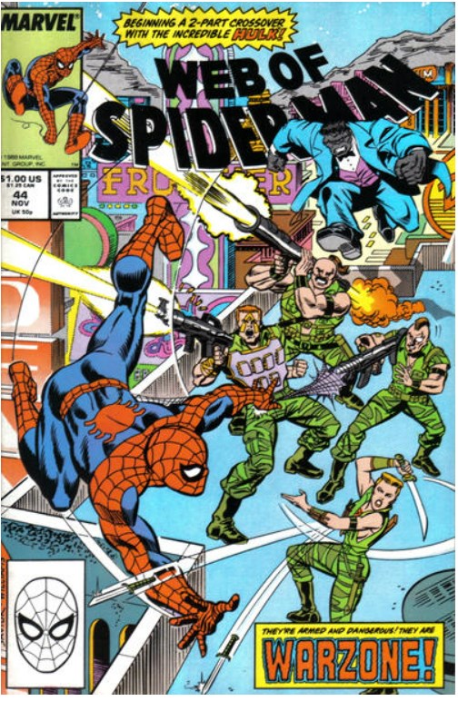 WEB OF SPIDER-MAN #44
