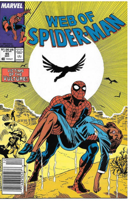 WEB OF SPIDER-MAN #45B