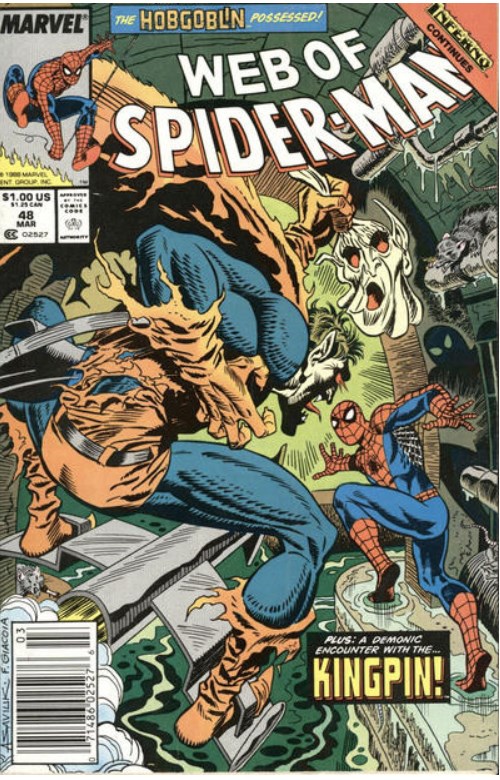 WEB OF SPIDER-MAN #48B
