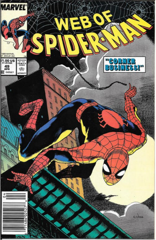 WEB OF SPIDER-MAN #49B