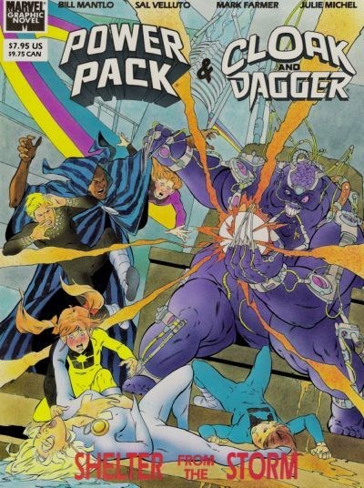 MARVEL GRAPHIC NOVEL: POWER PACK / CLOAK & DAGGER: SHELTER FROM THE STORM #nn