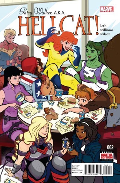 PATSY WALKER, A.K.A. HELLCAT #2