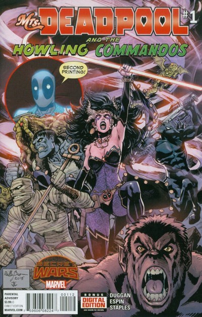 MRS. DEADPOOL AND THE HOWLING COMMANDOS #1-2nd