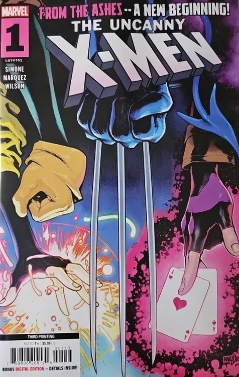Uncanny X-Men #1-3rd