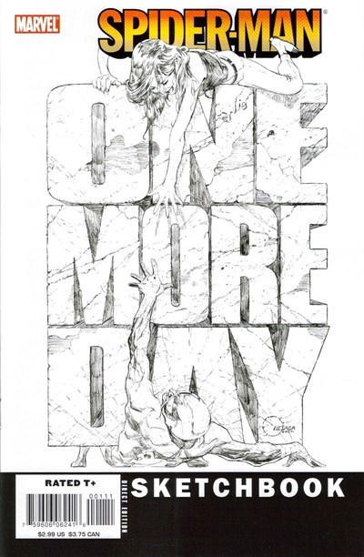 SPIDER-MAN: ONE MORE DAY SKETCHBOOK #1