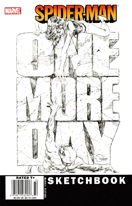 SPIDER-MAN: ONE MORE DAY SKETCHBOOK #1B