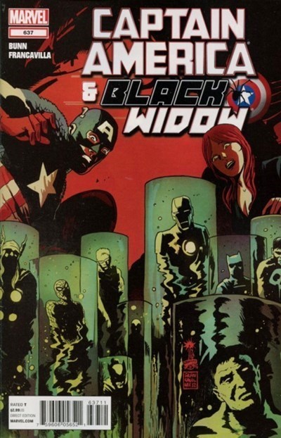 CAPTAIN AMERICA & BLACK WIDOW #637