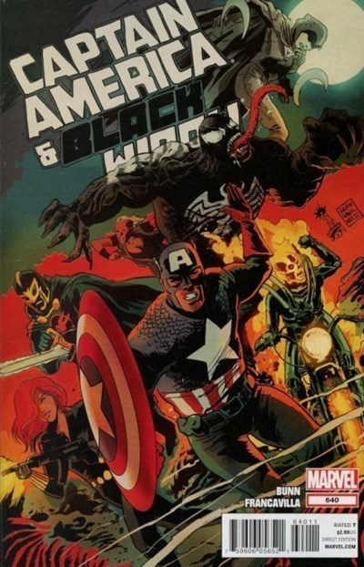 CAPTAIN AMERICA & BLACK WIDOW #640