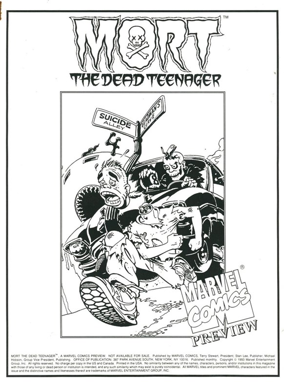 MORT: THE DEAD TEENAGER #1C