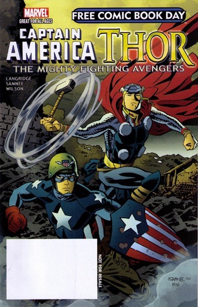 FCBD 2011: CAPTAIN AMERICA / THOR: MIGHTY FIGHTING AVENGERS #nn