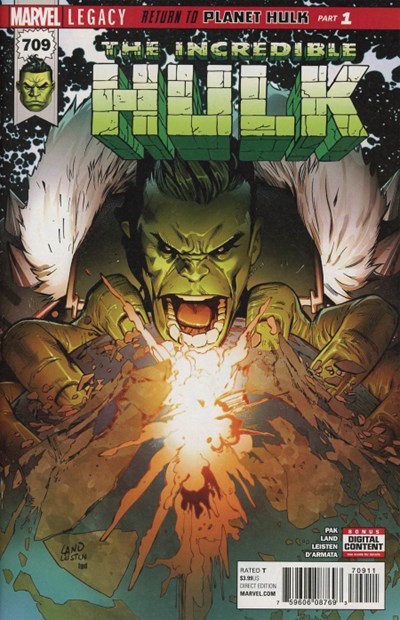 THE INCREDIBLE HULK #709