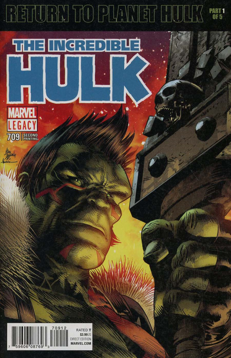 THE INCREDIBLE HULK #709-2nd