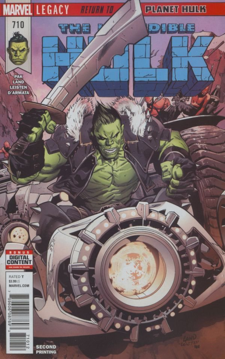 THE INCREDIBLE HULK #710-2nd
