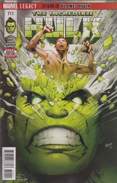 THE INCREDIBLE HULK #711