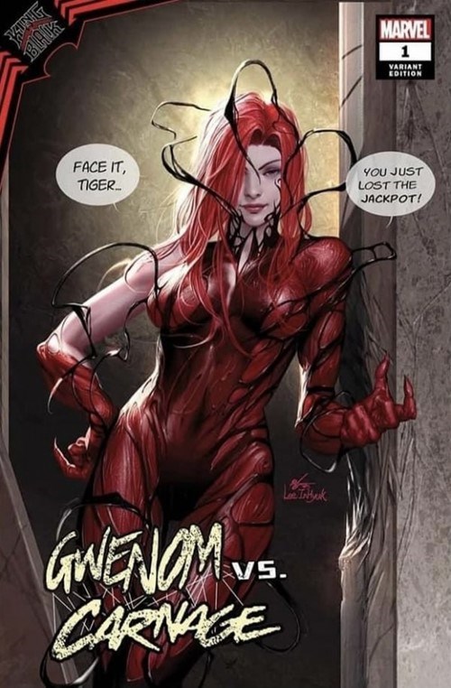 KING IN BLACK: GWENOM VS. CARNAGE #1-KRS