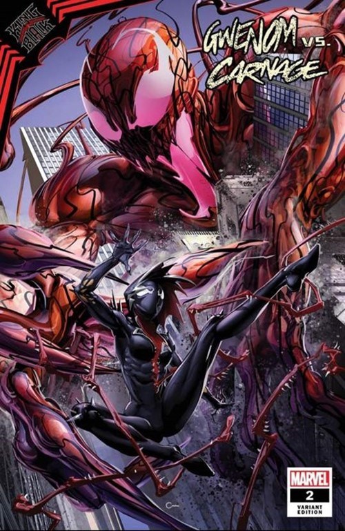 KING IN BLACK: GWENOM VS. CARNAGE #2-CRAIN