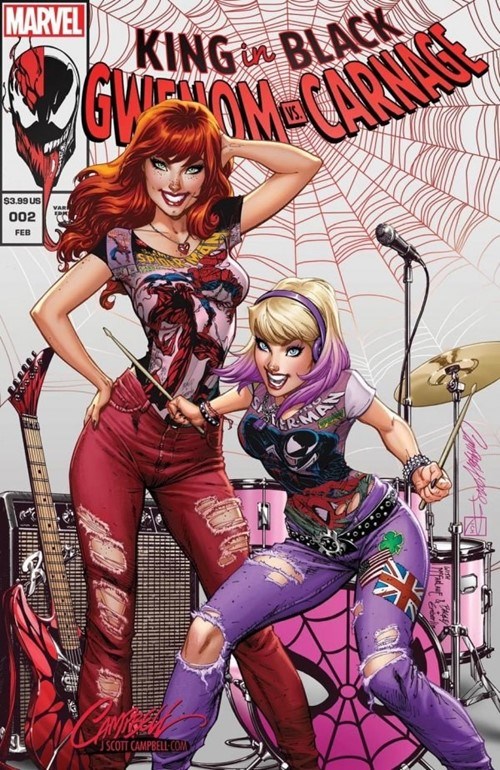 KING IN BLACK: GWENOM VS. CARNAGE #2-JSC-B