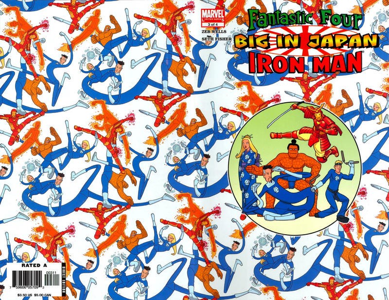 FANTASTIC FOUR / IRON MAN: BIG IN JAPAN #3