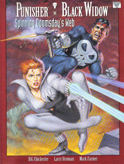 MARVEL GRAPHIC NOVEL: PUNISHER / BLACK WIDOW - SPINNING DOOMSDAY'S WEB #nn