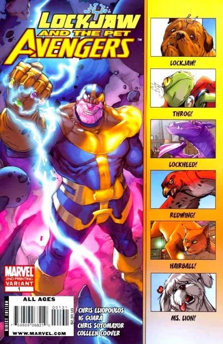 LOCKJAW AND THE PET AVENGERS #1-2nd