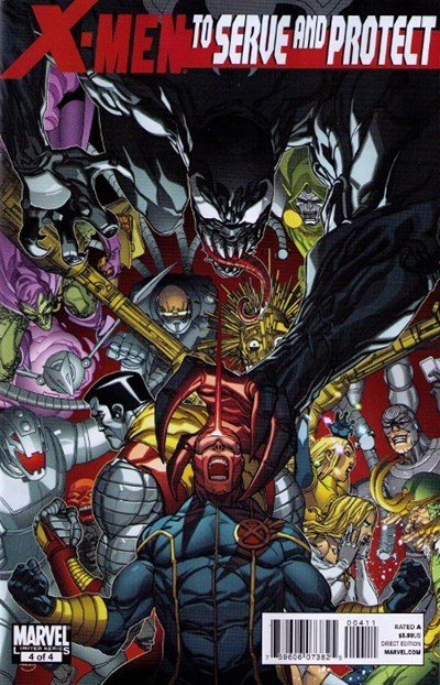 X-MEN: TO SERVE AND PROTECT #4