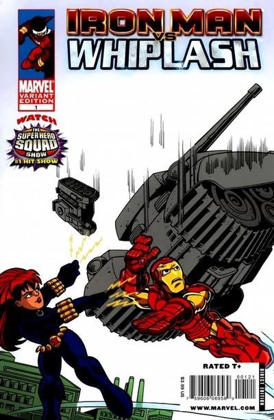 IRON MAN VS WHIPLASH #1B