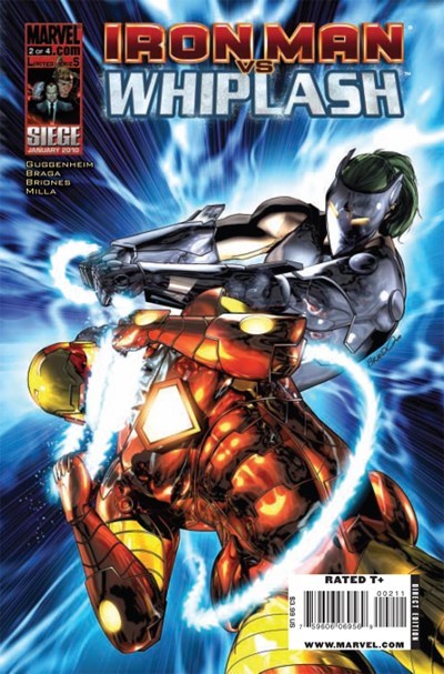 IRON MAN VS WHIPLASH #2