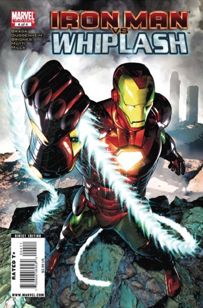 IRON MAN VS WHIPLASH #4