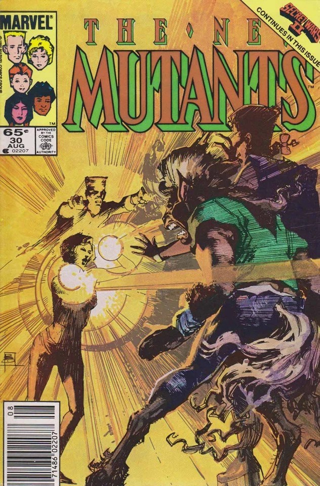 THE NEW MUTANTS #30B